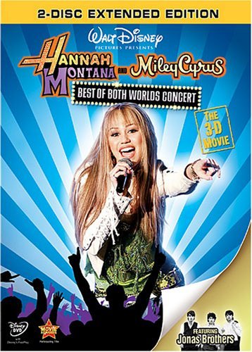 Hannah Montana: Best Of Both Worlds/Cyrus/Jonas@Blu-Ray/3d Glasses@G